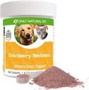 Bare naturlig kjæledyr Cranberry wellness antioksidant pulver for hunder og katter - ernæringsmessig Berry pulver Supplement for urinveistrakt helse med vitamin C - 110 serveringer