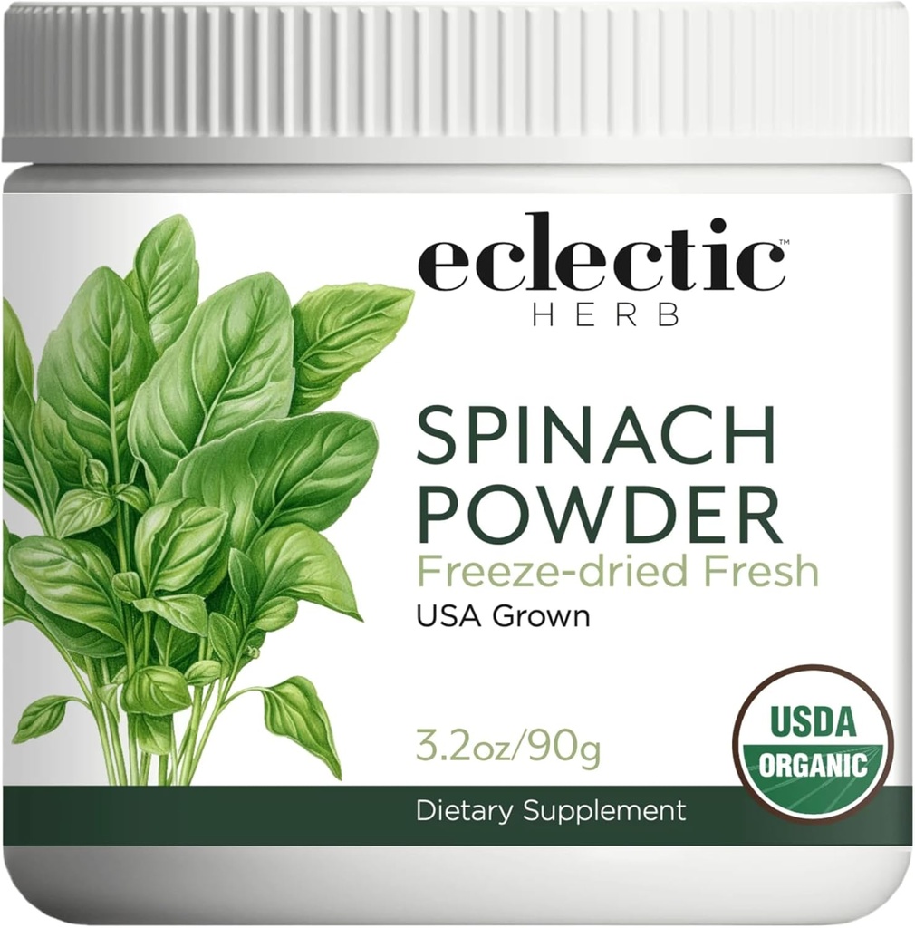 Eklektisk urt Spinat pulver 90 gram