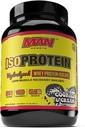 MAN Sports New Flavor ISO-Protein Hydrolysert 100% ren Whey Protein Isoler pulver, informasjonskapsler og krem, 1.42 pund (20 dagers forsyning)