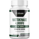 Probase Nutrition Nattokinase Supplement 4.000 FU-servinger, 120 kapsler (derivert fra japanske Natto) Systemiske Enzymer for kardiovaskulær og sirkulerende støtte