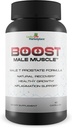 Boost Male - Maks styrke prostata støtte for menn - Fremme full blender tømming dag & natt - Støtte Forbedret blodstrøm med grønn te - Prostata helse supplement for menn - urinstøtte