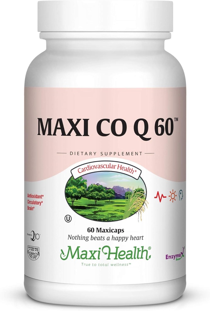 Maxi Health Co Q 60, 60 Mg, 60-land