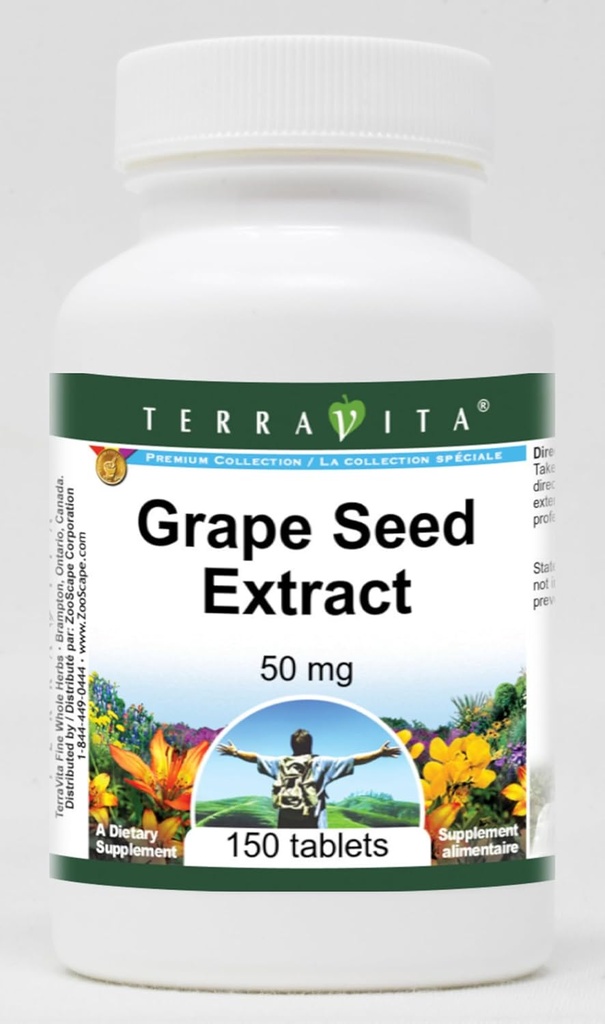 Grapefrøekstrakt - 50 mg (150 tabletter, ZIN: 406583) - 2 pakke