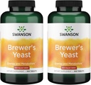 Swanson Brewer's Yeast - B kompleks vitamin formel (500 mg, 500 tabletter) (2 pakke)