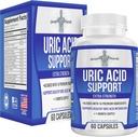 Alt-i-1 uric syre rengjøringsstøtte Supplement med 14 aktive ingredienser | Daily Detox & Flush Support | Uric syre Helsetilskudd for menn og kvinner | 60 kapsler