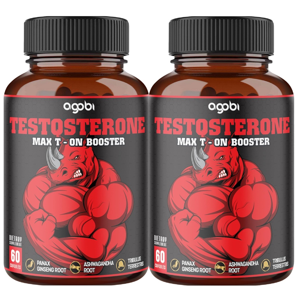 2 pakker 60 kapsler - 11 urter kombinert med Ginseng, Ashwagandha, Tribulus og mer.