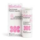 BioGaia Elactia Amming Probiotiske | Lactation Kosttilskudd Nyfødte Essentials og probiotika for både mamma og baby | daglig Supplement for sunn lactation | 30 greve | Breasterfeed Happy