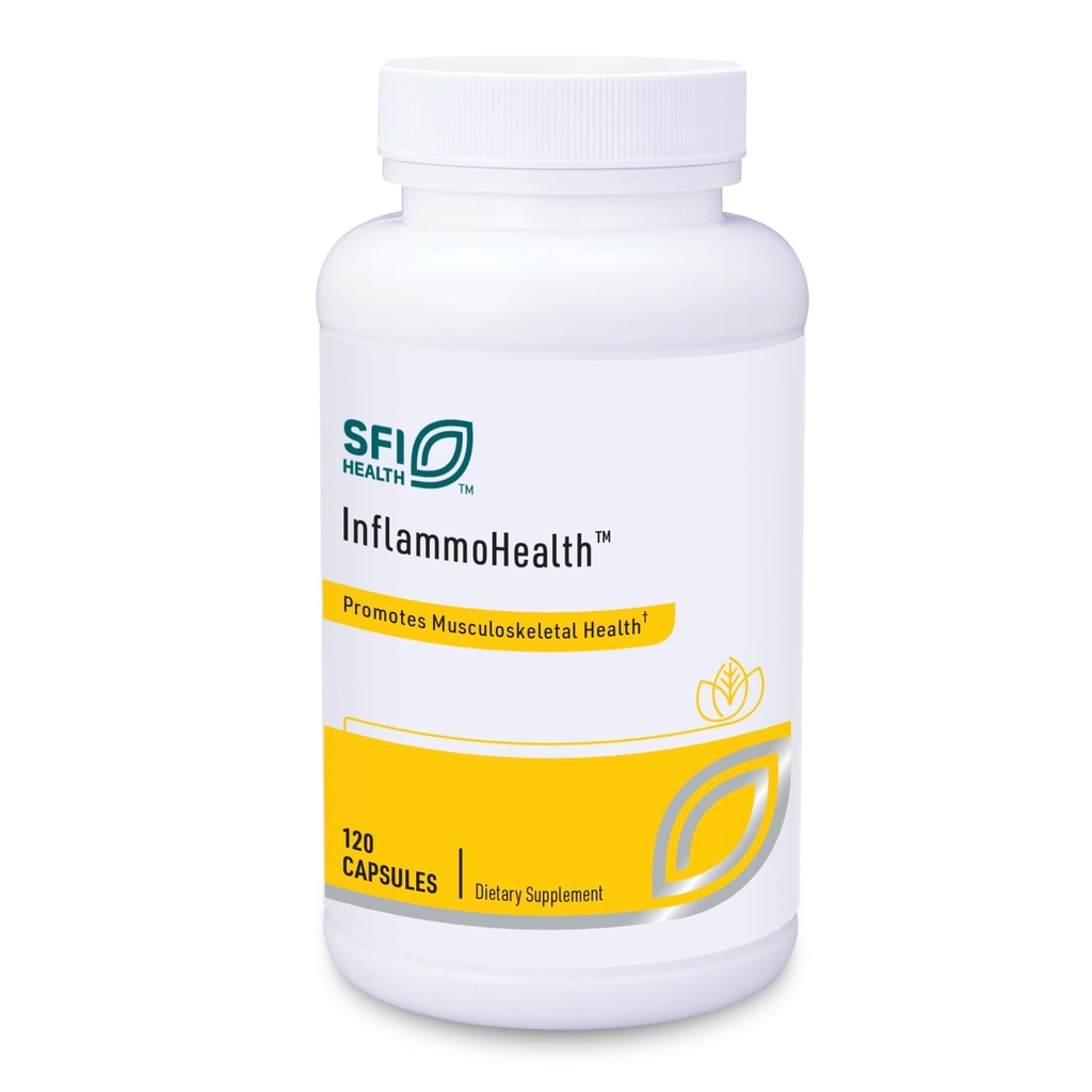 Klaire Labs SFI Helse Avansert Inflammasjonsstøtte - Hypoallergenic Formula med Boswellia, Stephania & Nettle (120 Kapsler)