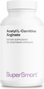 Supersmart - Acetyl L karnitine Arginate 1000 mg per dag - Aminosyrer - Populære Brain Supplement ikke-GMO & Glutenfri - 120 Vegetariske kapsler
