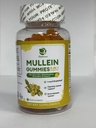 Lukaree 9 i 1 Mullein Gummies, Mullein Leaf Ekstrakt w/Quercetin, Bromelain, Elderberry & Marshmallow for Immune, Vegan,60 greve
