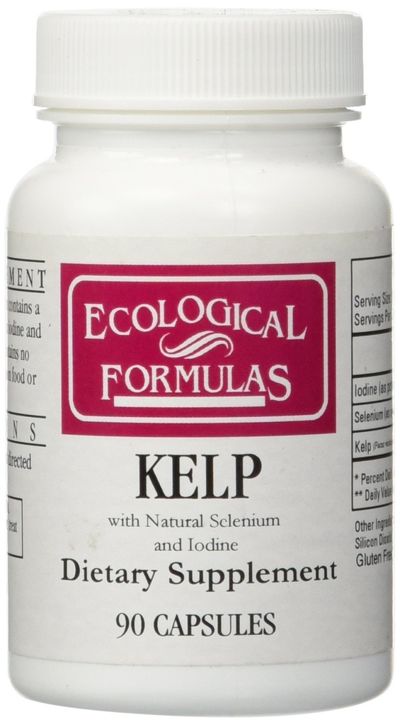 Kelp med naturlig selenium jodin