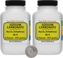 Natriumkarbonat [CNa2O3] 99+% ACS Grade pulver 1 Lb i to rom-Saver flasker