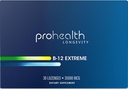 ProHelse Vitamin B 12 Ekstrem - 35 000 mikrog Megadose, 7 X Styrke (30 Sublingual Oppløselige tabletter) Ekstra styrke, B 12 Vitamin, Metylkobalamin, Dibencozide, Cyanobolamin, Hydroxokobalamin