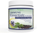 Wellgenix Immune Essentials - Multivitamin pulver for menn, kvinner og barn - Vegansk Supplement med vitaminer C, D Elderberry Zinc, Echinacea for Todler, Kid & voksen - 7,57g (Raspberry Lemonade)