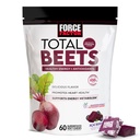 Force Factor Total Beets Myke Chews med beetroot, nitrater, L-Citrullin, Grapefrøekstrakt og antioksidanter, Sunn energi Supplement med Elite ingredienser, hjerte helse Superfood, 60 Chews