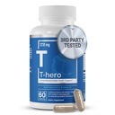 Viktige elementer T-Hero - daglig testosteron støtte for menn - fremmer vitalitet og kjøring - med Ashwagandha, Shilajit, Boron, DIM - 60 greve - 30 Services