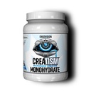 Ekkovision Kreatin Monohydrat pulver, mikronisert, Puckin 'Blue Razz, Pre Workout & Post Trening Supplement for menn og kvinner, energi støtte, enkel å blande i rister, smoothies og drikkevarer, 100 serveringer
