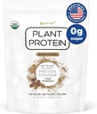 Ren mat: Plantebasert proteinpulver med probiotika | Økologisk, ren, alle naturlige, vegansk, vegetarisk, hele Superfood Næringstilskudd uten tilsetningsmidler | Keto (Chokolate)