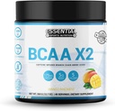 BCAAer med 175 mg koffein | 40 servering | Keto-godkjent, ikke-GMO, Glutenfri Supplement | Peach-Mango Flavor