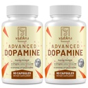 Dopamin Supplement-Mucuna Pruriens Seed Extract,Premium Vitaminer, Mineraler og Naturlige Plant Ekstrakter for Mental Drive, Klarhet, Fokus-120 Kapsler