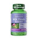 Puritans Melke Thistle 4:1 Ekstrakt 1000mg 180 Softgels (Silymarin) Lever Helse