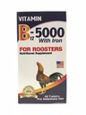 B12-5000 med jern til roosters 60 tabs