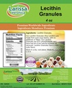 Lecithin Granules (4 oz, ZIN: 526524) - 2 Pakke