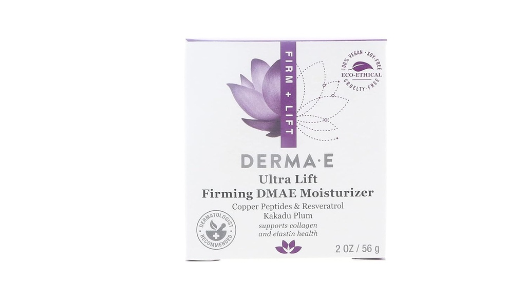 Derma E Firming DMAE Moisturizer Alpha Lipoic Acid & C-Ester, 2 oz (pakke med 3)