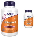 NU Supplements, Ubiquinol 100 mg, høy biotilgjengelighet (Den aktive formen av CoQ10), 120 Softgels og kosttilskudd, L-karnitin 1000 mg, reneste form, Aminosyre, Fitness støtte*, 100 tabletter