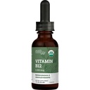 Organisk Vegan Vitamin B12 Sublingual Flytende Supplement - 2500mcg Metylkobalamin Drops for naturlig energi, metabolisme Helse og immunsystem støtte - 1 Fl Oz