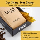 TruBrain Nootropic kaffeforsterker - Fokus, Energi, Klarhet. Rask absorbering nootropics | Brain Boosters | Forbedre hukommelse | Stop prokrastinasjon