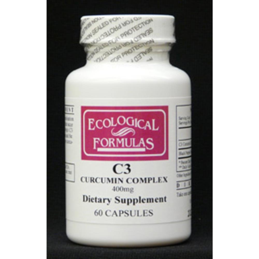 Økologiske formler, C3 Curcumin Complex 400 mg 60 kapsler