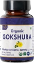 Gokshura 120 Tabletter | Tribulus terrestris (Gokshura) | USDA Organic Certified® støtter immunitet og styrke | Organisk og naturlig 120tab