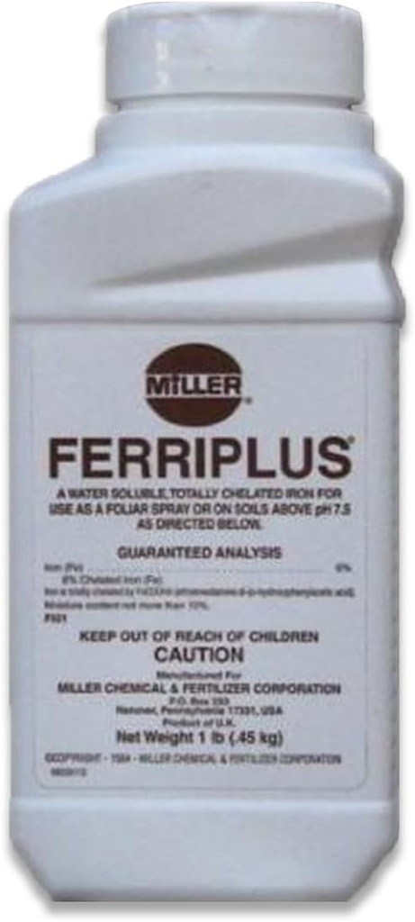 MILLER Ferriplus 6% Chelated Iron 1 lb
