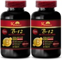 Methycobalamin organisk - METHYLCOBALAMin VITAMIN B-12 5000 - sportsnæring utholdenhet og energi kosttilskudd, idrettsytelse kosttilskudd, energi piller, hjerne booster piller - 2 flasker 120 Tabl