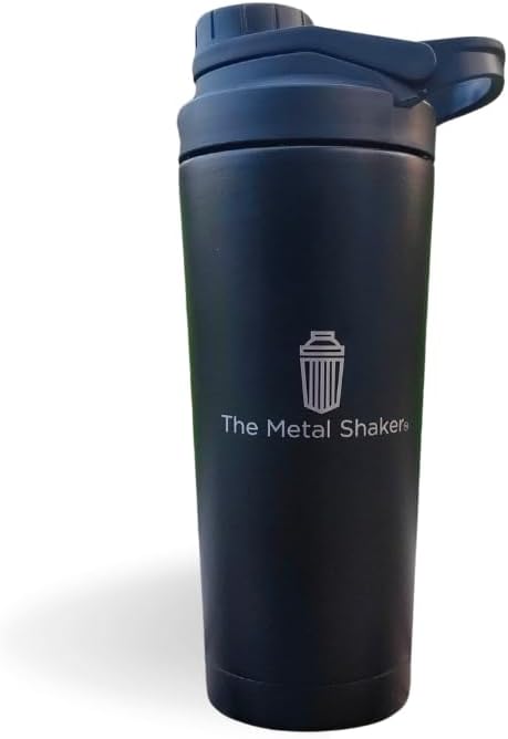24 Ounce rustfritt stål protein Shaker flaske