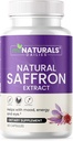 Naturlige Saffron Supplements - ren Premium Extract Kapsler - Mood Support - Eye Support - Energi - Laget i USA - 88,50 mg - 60 piller - Optimert - Pastillas de Azafran