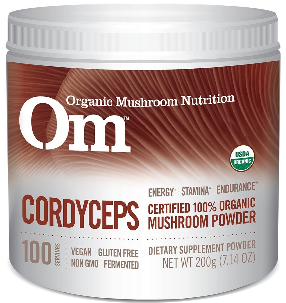 Om Organic Mushroom Superfood pulver, Cordyceps, 100 serveringer, energi og utholdenhet støtte Supplement, 7,05 Ounce (pakke med 1)