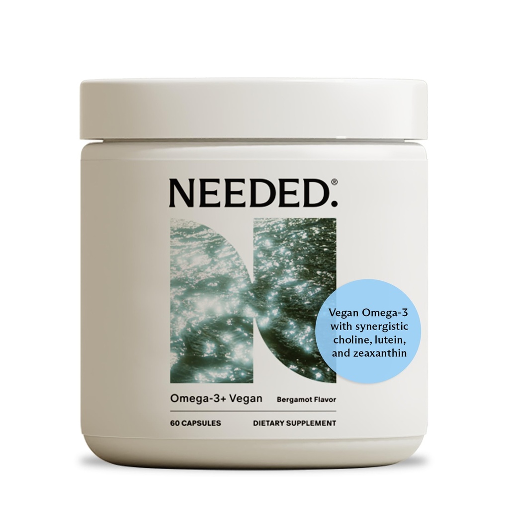 Trenger. Prenatal Omega-3 - høy potens Dose av Sustainablely Sourceed Fish Oil, Bergamot Flavor, 1000mg DHA, 1000mg EPA, innbefattet i en Gelatin-fri, plantebasert Softgel Shell, 30-dagers Supply