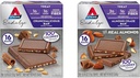 Atkins Endulge Treat Bars, Crunchalicious & Almond Craze Flavors, 1-2g Netto Carbs, 1g Sukker, God Fiber Source, Keto Vennlig, 16 Count