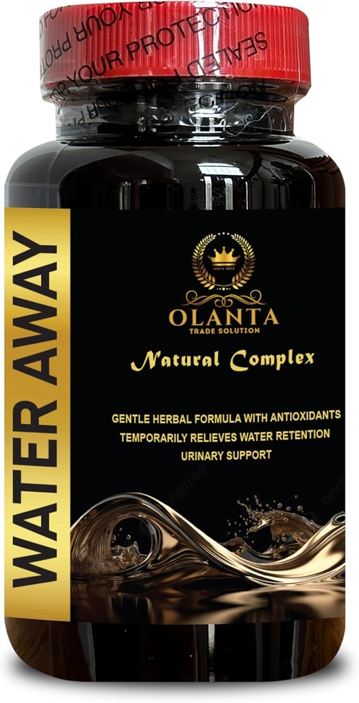 Generic Natural Water Away Pills - Vannoppbevaring og flushing, Vannpiller Koffeinfri, Vannpiller Vannoppbevaring, Naturlige diuretika for vannoppbevaring - 1 flaske