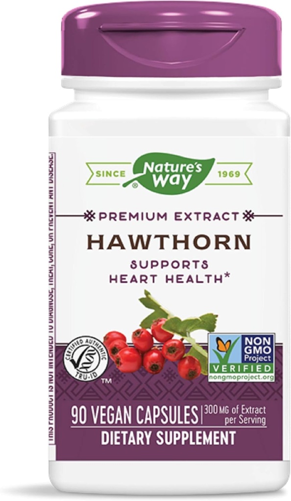 Hawthorn Standardisert ekstrakt - 90 - Kapsel