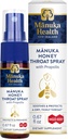 MANUKA Helse, Manuka Honning Throat Spray med propolis .67 fl oz, Beskytter & Freshens, MGO 400+, BIO30 New Zealand Propolis