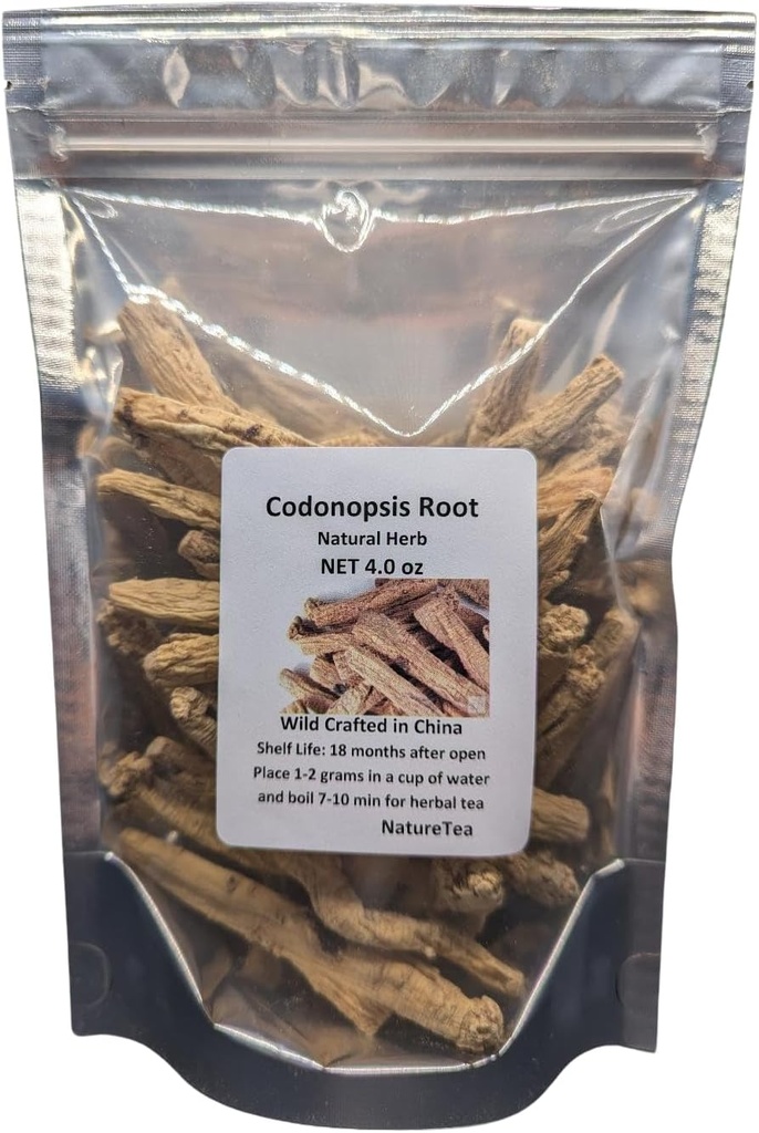 Codonopsis Root - Dang Shen Tørket Radix Codonopsis 100% fra naturen (2 oz)