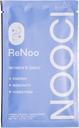 NOOCI ReNoo kvinners daglige pulver for energi, immunitet, Digestion | Reisestørrelse | Nei lagt til sukker | Ikke-GMO | Vegansk | 3 Sachets, Grønn Te