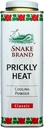Slange merkevare Prickly varmekjølepulver til daglig bruk - Anti-Kafing, varmeutstråling relief, klassisk opprinnelige sent (9.9 oz / 280g)