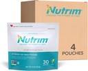 Nutrim Oat Bran Powder med 750mg Beta Glucan per servering - Easy-Mix Oppløselig Fiber for kolesterol ledelse og immunstøtte - hjerte sunn, ikke-GMO & Vegan havregryn pulver