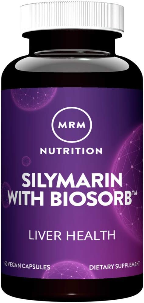 MRM, Silymarin med BioSorb, Melk Thistle ekstrakt, 60 Veggie Caps