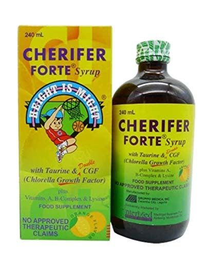 CHERIFER Forte Syrup med Taurin & dobbel klorella vekstfaktor 240ml