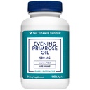 Vitamin Shoppe Aften Primrose Olje 500MG, Naturlig kilde til GLA (Gammia Linolenic Acid), Supplement for kvinners helse og hormonal Balance (120 Softgels)